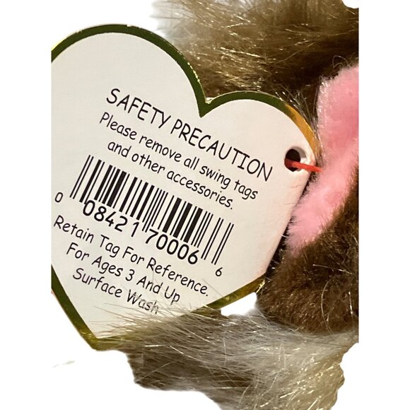 Ty Classic Plush Monkey "Cartwheels" 2004 14" Tall - Picture 14 of 16